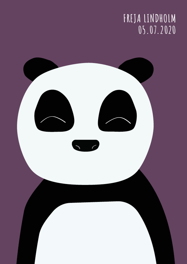 Panda-lilla